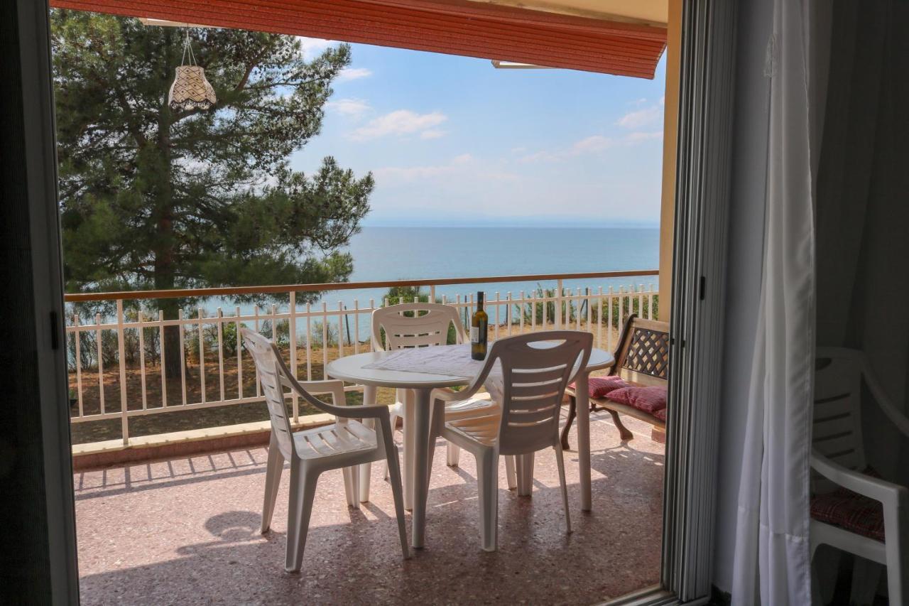 Sunshine House Offering Spectacular Views To Olymp A Daire Nea Iraklia Dış mekan fotoğraf