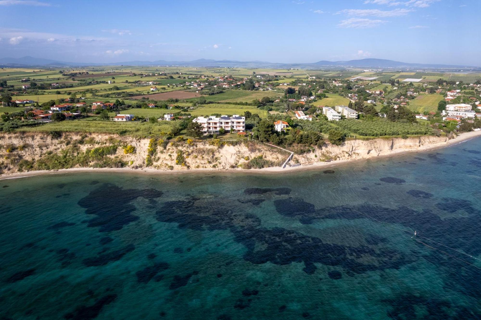 Sunshine House Offering Spectacular Views To Olymp A Daire Nea Iraklia Dış mekan fotoğraf