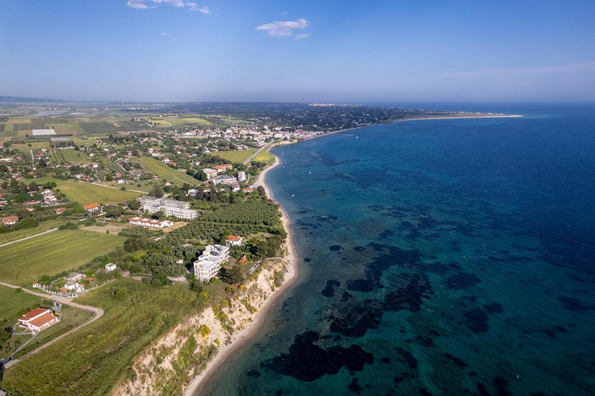 Sunshine House Offering Spectacular Views To Olymp A Daire Nea Iraklia Dış mekan fotoğraf