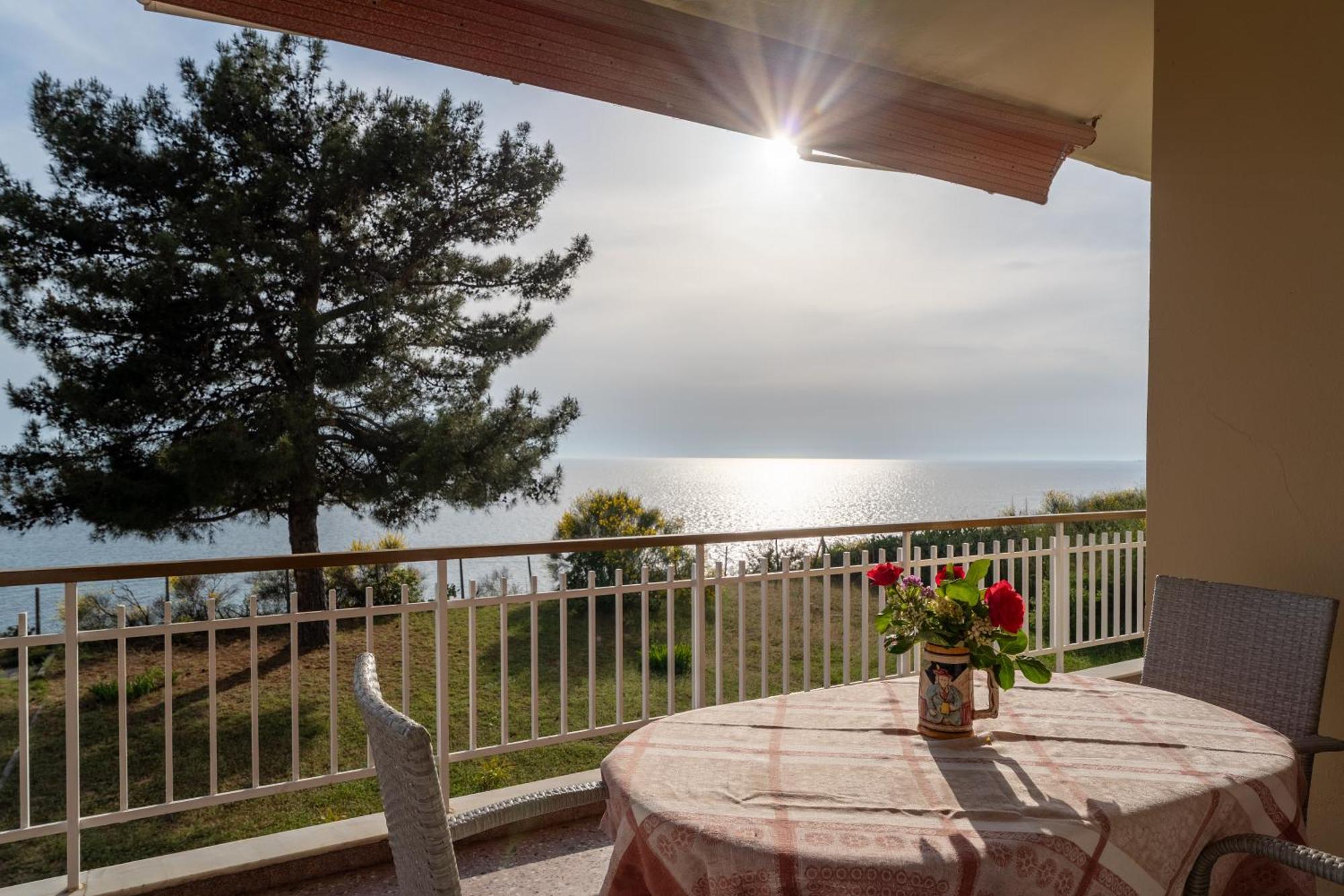 Sunshine House Offering Spectacular Views To Olymp A Daire Nea Iraklia Dış mekan fotoğraf